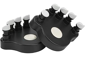 ‎BEDIFFER Silikon-Ergonomisches Übungsgerät, Klavier-Fingertrainer 1: 1-Verhältnis Rutschfeste Arbeitsersparnis Ausreichende Rückprall-Handflächenform mit Anfängern für die Fingersatzkorrektur