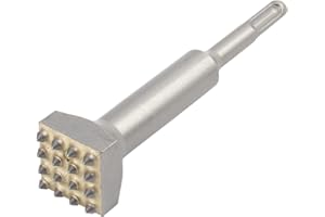 KOCAN Scalpello per martello elettrico, Scalpello a martello elettriper scalpello a martello a percussione per irruvidimento superficiale per piastrelle di ceramica in calcestruzzo a parete