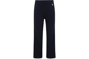 LISTERS SCHOOLWEAR Girls Jersey School Trousers Pull Up Slim Leg School Uniform Heart Pendant Ages 3-18y