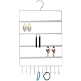 Porte Bijoux Présentoir à Bijoux Suspendu - Support Organisateur Pour Colliers, Bracelets Et Boucles D'Oreilles - Gain De Place Presentoir Bijoux