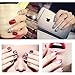 MAKARTT Clear False Nails French Nail Tips Prime Acrylic Gel Fake Nail Art Tip 500pcs 10 Sizes