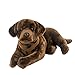 Produktbild Teddys Rothenburg Kuscheltier Labrador mit Geschirr liegend braun 70 cm Plüschlabrador Plüschhund