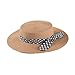 Produktbild GHYSTORM Frau Sommer Mode Sonnenhut Hochzeitskirche Mode Mode Freizeit-Strand-Sonnenhut der Damenfrühlingsommer im Freien, 56-58cm, beige