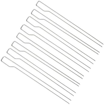 Bruzzzler Doppelspiee Verwendbar Als Schaschlikspiee Garnelenspiee Geflgelspiee Und Grillspiee 395 X 95 X 45 Cm