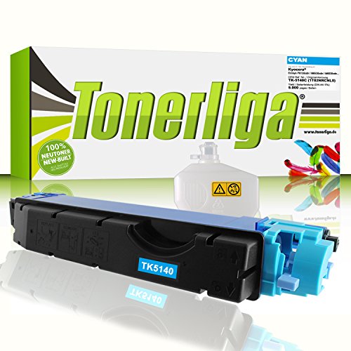 Neu Toner Set ersetzt Kyocera TK-5140 für Ecosys P6130cdn / M6530cdn / M6030cdn, 100% Neuware - 5
