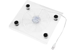 KIKYO Fan for Laptop, USB Notebook Cooler Cooling Pad Fans, Ergonomic design, for PS4/PS3/Laptop