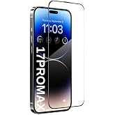 [ANTİ STATİC EKRAN KORUYUCU] For iPhone 17ProMax ile uyumlu Ekstra HD Kırılmaz Cam Tam Kaplayan Su İtici Safir Ekran Koruyucu