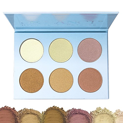 DE'LANCI Highlighter Palette Makeup Kit (6 Color)