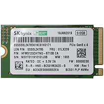hp M.2 512GB SSD＋3.0TB Win11 i5 24GBメモリ SK hynix BC511 512GB M.2 2242 42mm NVMe PCIe Gen 3 x4 TLC SSD