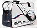 Produktbild BMW Motorsport Umhängetasche, Unisex Sporttasche im Retro Stil, weiß 80222285880