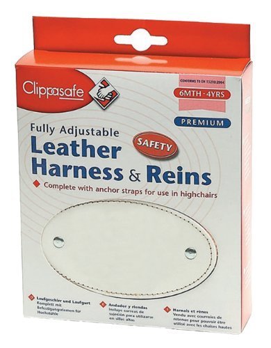 Clippasafe Premium Fully Adjustable Leather Harness & Reins by Clippasafe Ltd