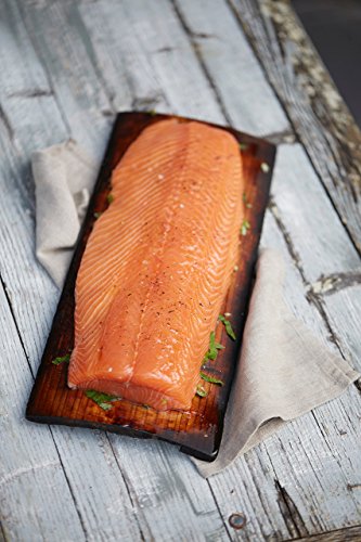 Räucherbrett XXL 2 Stück aus Zedernholz, Western Red Cedar – Rauch Smoken auf Gasgrill Kohlegrill – 40cm x 17,5cm x 1,4cm – Mehrfache Verwendbarkeit - 4