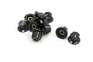 UXCELL sourcing map 10 Stücke 6mm Insert od.Shaft Kunststoff Potentiometer Drehknopf Knopf de
