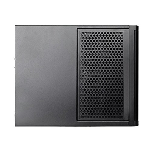 SilverStone SST-DS380 – Case Storage Mini-ITX Computer-Gehäuse mit Fronttür, 8x 3.5″ HDD Hot-Swap Einschübe, schwarz - 5
