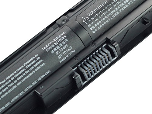 Batterytec® Akku für HP VI04 HP hstnn-db6i hstnn-db6 K hstnn-lb6j hstnn-lb6 K, HP Envy 14 15 17, HP Pavilion 15 17, HP ProBook 440 440 G2 Series, HP ProBook 445 445 G2 Series, HP ProBook 450 450 G2 Series, HP Beats Special Edition 15 Series. [14,4 V 2200 mAh, 12 Monate Garantie] - 3