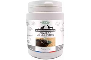 Floralpina Laboratoire Moule Verte Poudre 100g - Complément Alimentaire Naturel, Source de Nutriments Essentiels