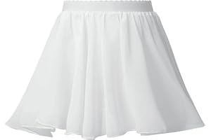 Alvivi Falda Corta de Danza Ballet para Niña Falda Gasa de Danza Moderna Falda de Maillot Baillot Disfraz Bailarina Niña 3-16 años