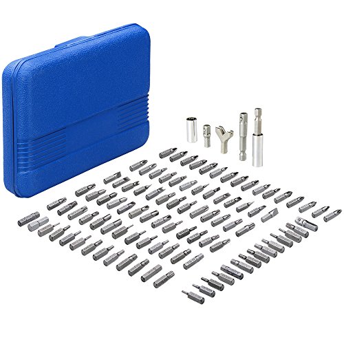 Deuba® Bitsatz Bitset Spezialbits Bitbox Sortiment 100tlg inkl. Koffer CV-Stahl 1/4″ Antrieb - 5