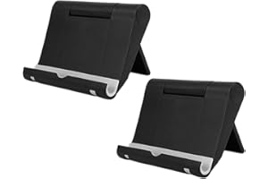 QEDBOJE 2er-Pack Handyhalter, faltbar, verstellbar, kompatibel mit Smartphones