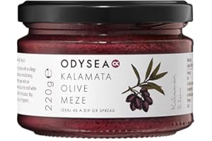 Odysea Kalamata Meze with Capers, Glass Jar, 220 g