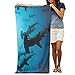 Produktbild Kaixin J Baby Hammerhead Sharks 100% Polyester Beach Towel Chair Thick Soft Quick Dry Lightweight Towels Blanket 31x51 inch