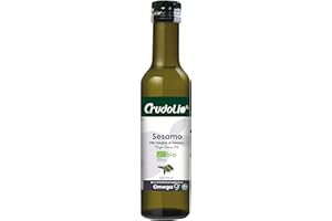 Crudolio, Olio Vergine Di Semi Di Sesamo Bio, Ideale Per Condire, 250 ml
