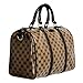 Price comparison product image Gucci Canvas Leather Trimmed Crystal Coated Guccissima Print Boston Handbag Bag