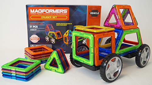 Preisvergleich Produktbild Unbekannt Magformers 707015 Cruiser Car Magnetbausatz, Mehrfarbig