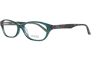 GUESS GUEX5 Donna Brille GU2417 52I33 Montature, Verde (Grün), 52
