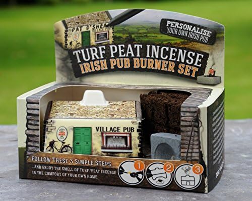 Irish Turf/Peat Incense traditional Irish Pub Burner