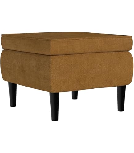 Repose-pied / Tabouret En Bois De Bouleau Massif - Coussin Gris Foncé Amovible - 51x41x40 Cm - VidaXL - 2