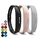 Produktbild YEFOD 3pcs/Set Fitbit Flex 2 Armband, Weiche Silikon Ersatzarmband für Fitbit Flex 2, Kleine Größe, Armbandlänge: 5.5 - 6.7 Zoll