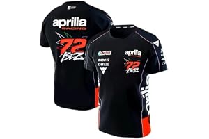 PRORACER Herr Fans Replica Bezzecchi 72 Aprilo Motogp T-shirt