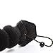 SZTARA Magic Girl Hair Styling Maker Fashion Sponge Carpenterworm-like Velcro Hair DIY Accessories Black