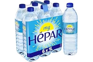 HEPAR - Eau Minérale 6X1L - ( L'unité )
