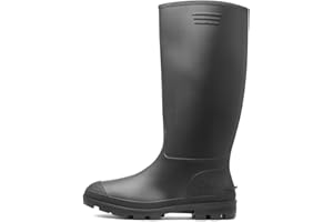 Shoe Zone - Adults Black Welly