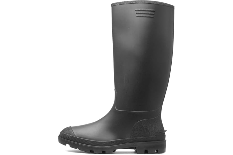 Shoe Zone - Adults Black Tall Welly