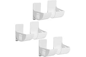 Joyan Lot de 6 Support Poubelle Mural, Porte Sac, Armoire Cuisine Rangement Film Alimentaire