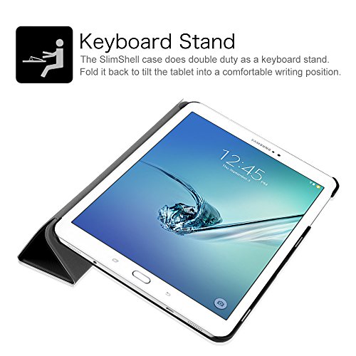 Fintie SlimShell Funda para Galaxy Tab S2 9 7 - S per Delgada y Ligera Carcasa de Cuero PU con Funci n de Soporte y Auto-Reposo Activaci n para Modelo SM-T810N T815N T813N T819N Negro reviews Fintie SlimShell Funda para Galaxy Tab S2 9 7 - S per Delgada y Ligera Carcasa de Cuero PU con Funci n de Soporte y Auto-Reposo Activaci n para Modelo SM-T810N T815N T813N T819N Negro