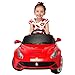 Rastar Ferrari F12 Berlinetta 6V Licensed Children's Kids Ride On Electric Remote Toy Car - Red