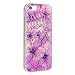 Produktbild Nancen Apple iPhone 5 / 5S / SE (4 Zoll) Blitz Pulver Handy Hülle . Weich TPU Silikon Case / Hülle / Handyhülle Backcover. Anti-Kratz und Anti-Staub.Blitz Pulver Pinke Blume