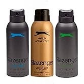 Slazenger Active Sport Gold Yeşil Mavi Deodorant 3x 150ml Set