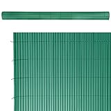  Cañizo Artificial de ocultación para jardín de PVC Verde - LOLAhome