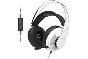 Venom Sabre Multi-Format Gaming Headset - White (PS5, Xbox Series X & S, PS4, Xbox One, PC)