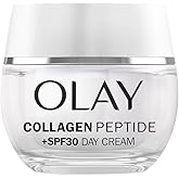 Olay Collagen Peptide Firming Day Face Cream SPF 30, 50 ml | With Collagen Peptides, Niacinamide and Vitamin E, Helps Strengt