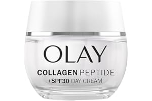 Olay Collagen Peptide Crema de Día Hidratante Facial SPF 30, Con Niacinamida. Cuidado de la Piel Well-aging: Fortalece, Restaura, Hidrata,50ml