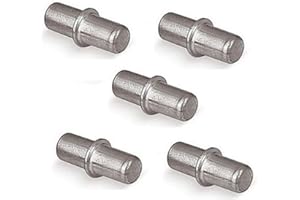 SUKI HARDWARE 28 x 5 mm Steel Shelf Support Pins (Suki), Steel Pin