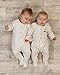 The Essential One - 3 Pack Baby Unisex Bright Sleepsuits Babygrows- Cream - 6-9 Months - ESS133