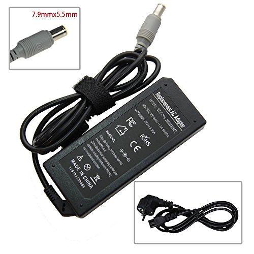 65W 20V 3.25A Ladegerät Netzteil AC Adapter für Lenovo IBM ThinkPad X200 X300 X220 X201 X23 mit Ladekabel