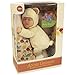 Produktbild Anne Geddes Baby Light Yellow Bear - Bean Filled Soft Body Doll 23cm / Hellgelber Bär Bohne gefüllte Weichkörperpuppe